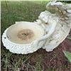 Image 2 : Decorative Angel Garden Bird Bath, 19 Inches