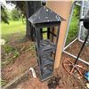 Image 1 : Outdoor Black Metal Triple Candle Lantern