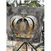 Image 1 : Metal Wall Plaque with Crown Design