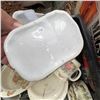 Image 3 : Lot: Vintage Ceramics, Glass Ornaments, Glass Turtle and Decor