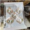 Image 5 : Lot: Vintage Ceramics, Glass Ornaments, Glass Turtle and Decor