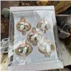Image 6 : Lot: Vintage Ceramics, Glass Ornaments, Glass Turtle and Decor