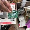 Image 8 : Lot: Vintage Ceramics, Glass Ornaments, Glass Turtle and Decor