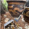 Image 13 : Large Assorted Outdoor Decorative Stones, Planters, and Garden Decor