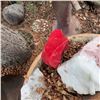 Image 7 : Large Assorted Outdoor Decorative Stones, Planters, and Garden Decor