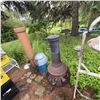Image 8 : Outdoor Metal Mesh Wood-Burning Chiminea Heater
