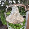 Image 3 : Large Antique Cast Iron Outdoor Bell with Stand