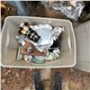 Image 10 : Lot: Vintage Ceramics, Metal Tray, Rusty Hand Plane