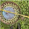 Image 5 : Vintage Metal Sundial on Industrial Tractor Seat Stand
