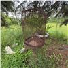 Image 2 : Large Vintage Metal Birdcage Garden Decor