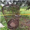 Image 4 : Large Vintage Metal Birdcage Garden Decor