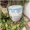 Image 2 : Chinese Porcelain Garden Stool, Hand Painted, 18" Tall