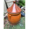 Image 4 : 5 Imperial Gallon Stoneware Crock With Lid