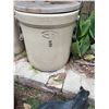 Image 1 : Medalta Potteries 5 Gallon Stoneware Crock with Lid