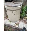Image 3 : Medalta Potteries 5 Gallon Stoneware Crock with Lid