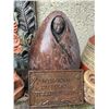 Image 3 : Garden Decor Items Including Terracotta Figures and Ceramic Pot