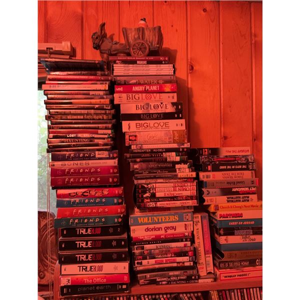 Large Mixed Lot of DVD and VHS Box Sets and Movies