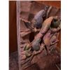 Image 5 : Painted Plaster Wall Plaque with Six Parrots