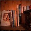 Image 4 : Eclectic Vintage Ceramic and Book Shelf Lot