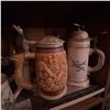 Image 2 : German Beer Steins and Decorative Mugs
