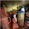 Image 3 : German Beer Steins, Busts, and Collectible Figurines Lot
