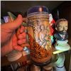Image 7 : German Beer Steins, Busts, and Collectible Figurines Lot