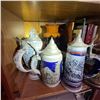 Image 1 : Ceramic German-Style Lidded Beer Steins (12)