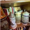 Image 20 : Ceramic German-Style Lidded Beer Steins (12)