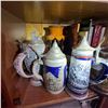 Image 2 : Ceramic German-Style Lidded Beer Steins (12)