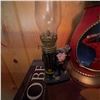 Image 2 : Royal Canadian Mounted Police Porcelain Stein & Glass Oil Lamp