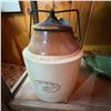 Image 3 : Medalta Potteries Ltd Ceramic Crock With Lid & Handle