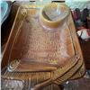 Image 1 : Vintage California Pottery Cheese Spread Recipe Dish