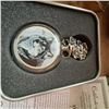 Image 3 : Avon Majestic Encounters Wolf Pocket Watch With Tin and COA