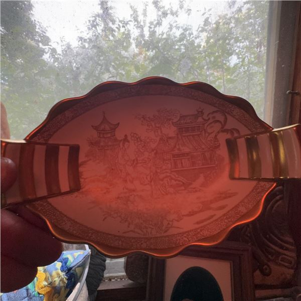 Carlton Ware England Lusterware Decorative Dish