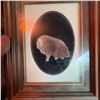 Image 3 : Framed Canadian Native Caribou Hair Tufting by Myrtle de Maille (1988)