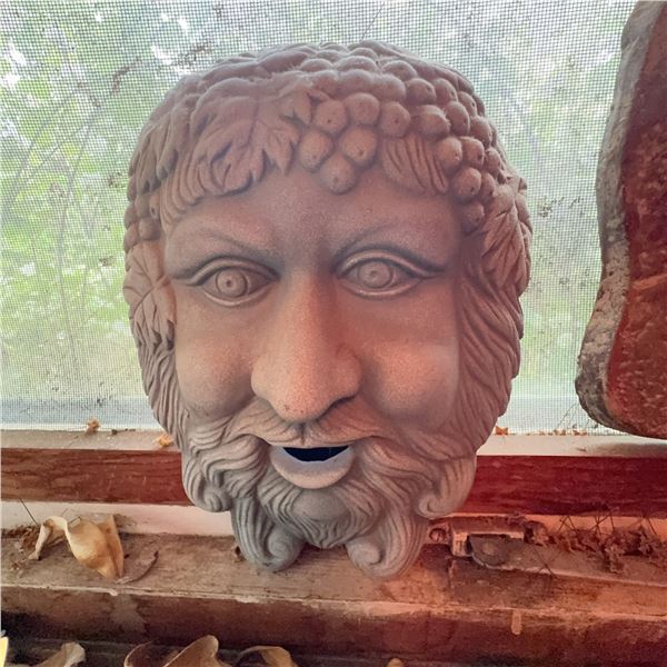 Stone Garden Face Mask Wall Art