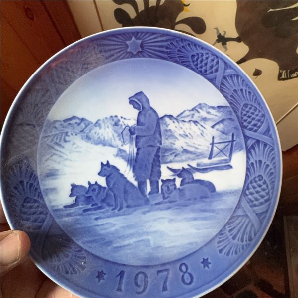 1978 Royal Copenhagen "Greenland Scenery" Plate