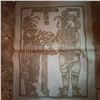 Image 3 : Mayan-Inspired Textile Art and George VI Commemorative Glass Plate