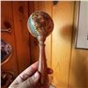 Image 3 : Handmade Maraca With Peace Symbol Design