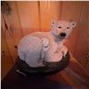 Image 3 : Polar Bear and Cub Sculpture by Nyman's Artifacts