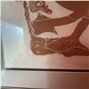 Image 2 : Inuit Print of Large Bird and Seal, Signed, 1968