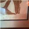 Image 4 : Inuit Print of Large Bird and Seal, Signed, 1968