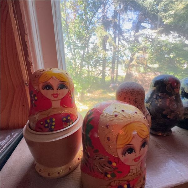 Russian Nesting Dolls (Matryoshkas) Assorted Designs