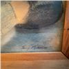 Image 2 : Terry Milne 1977 Pastel Portrait of Child, Framed