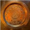 Image 2 : Hand-Etched Copper Wall Plate with Lotus Motif