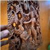 Image 2 : Hand-Carved Balinese Wooden Relief Panel with Figures