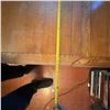 Image 9 : Antique Oak Dining Table with Carved Legs, 38" x 38"