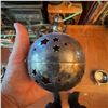 Image 1 : Vintage Star Pattern Metal Hanging Candle Lantern