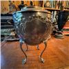 Image 2 : Vintage Silver Plate Samovar Beverage Dispenser on Paw Feet