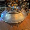 Image 3 : Vintage Silver Plate Samovar Beverage Dispenser on Paw Feet